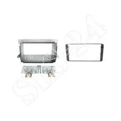 Toyota Hilux ab 2007 - Radioblende / Einbaurahmen / Einbaublende Doppel-DIN s...