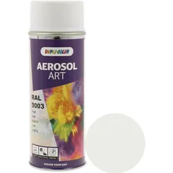 DUPLI-COLOR  Aerosol-Art  Lackspray  RAL  9003  Signalweiss  seidenmatt  400  ml