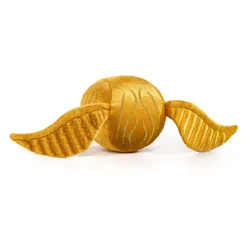 The Noble Collection - Harry Potter Golden Snitch Plüsch NN7566 – Weiche Quidditch‐Edition mit 15" Flügelspannweite