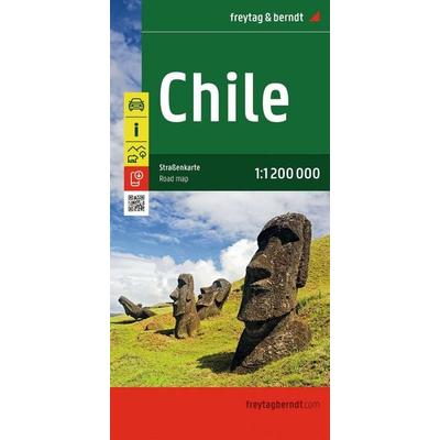 freytag & berndt Straßenkarte Chile 1:1,2 Mio., Sonstige von , KOMPASS Freytag & Berndt, 978-3-7079-2329-2