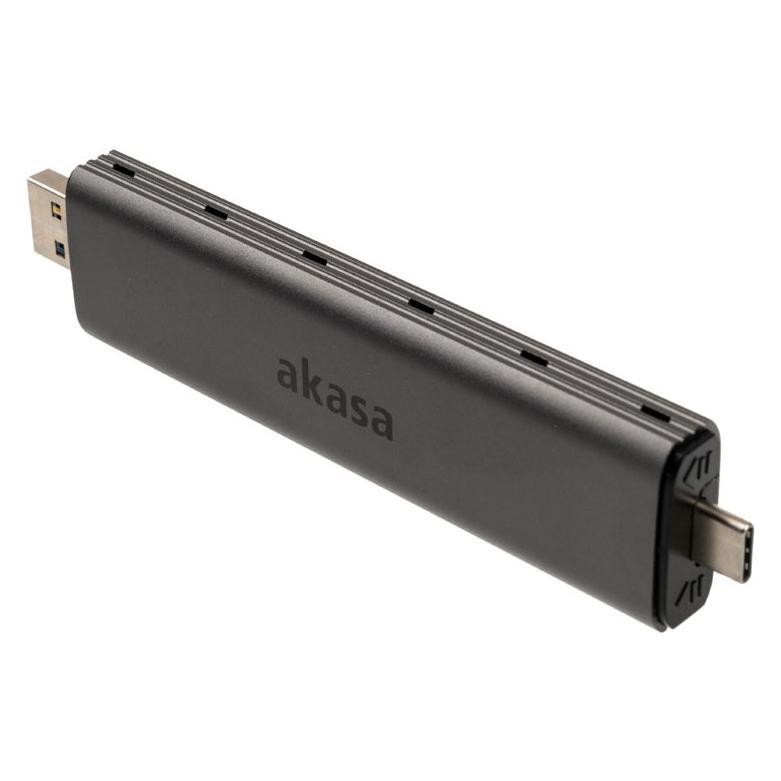 Akasa externes M.2 NVMe Gehäuse, USB 3.1, Aluminium (M.2) (AK-ENU3M2-04)