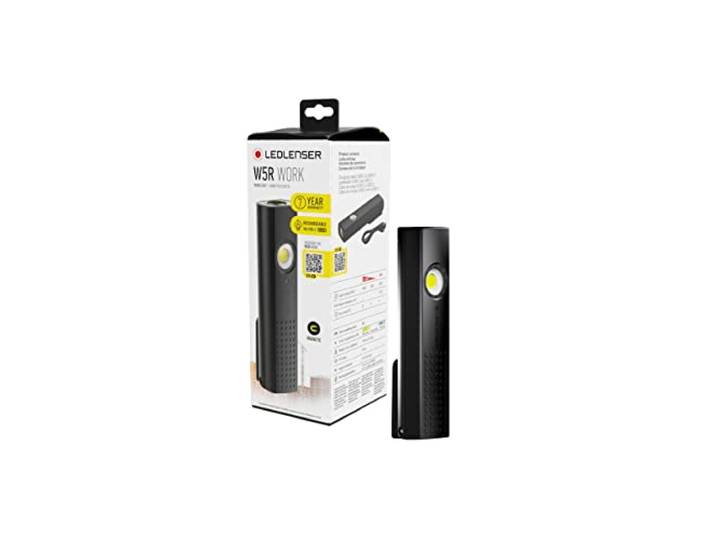 Ledlenser W5R Werk, draagbaar LED-licht, magnetische haak, heldere zaklamp 600 lumen, werkplaats, werklamp, inspectie handgereedschap, draadloze lamp LED-licht, USB-lamp, batterij-aangedreven