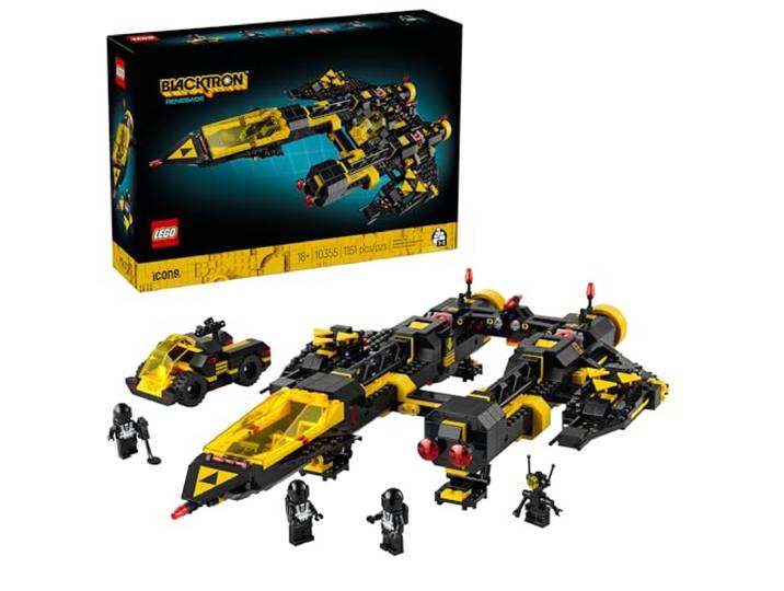 LEGO® Icons 10355 Blacktron Renegade 1151 Teile
