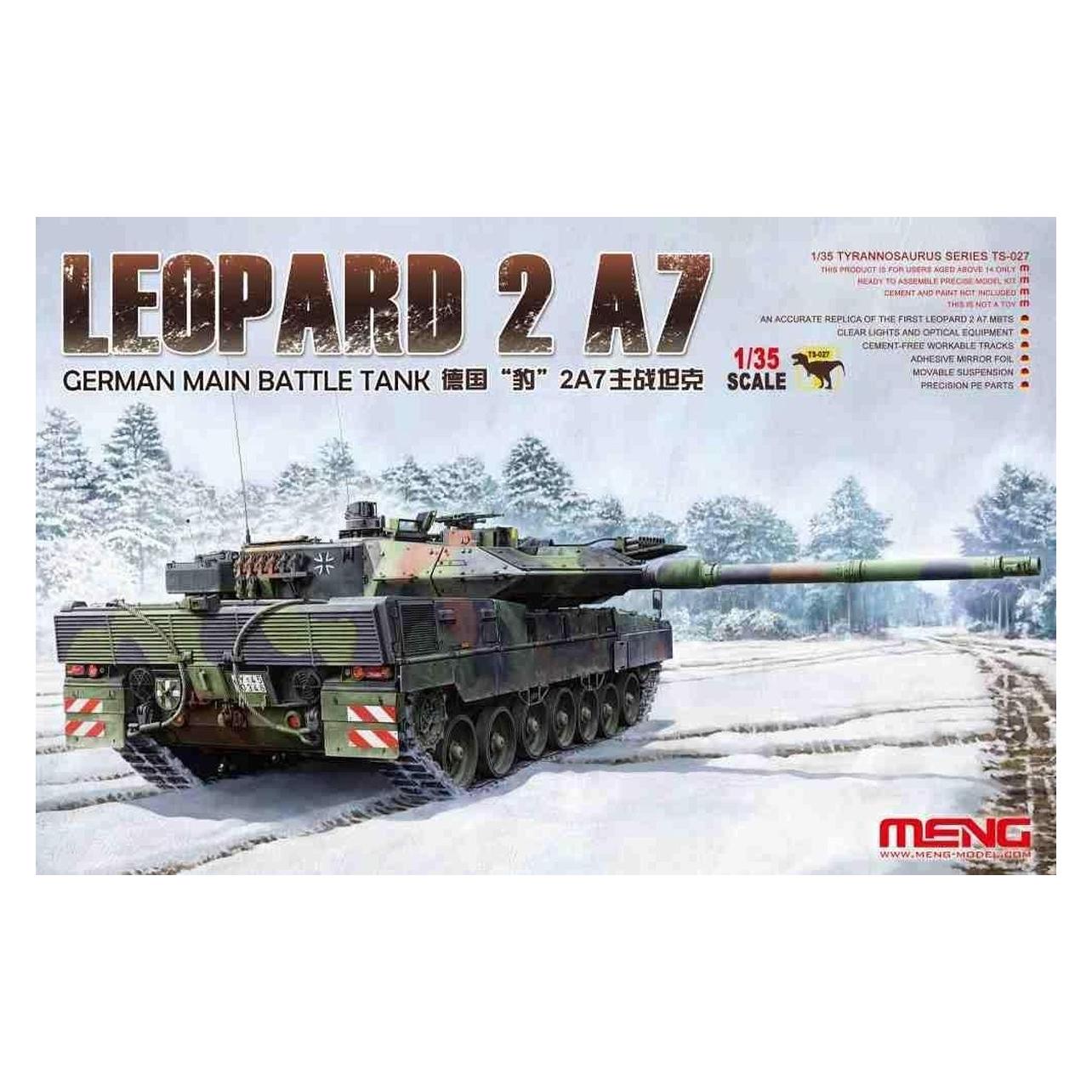 Meng-Model German Main Battle Tank Leopard 2 A7 (TS-027)
