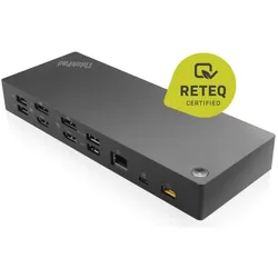Lenovo DOCK ThinkPad Hybrid USB-C / USB-A Dock 40AF0135EU 135W (USB-A, USB-C), Dockingstation + USB Hub, Schwarz