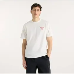 NEW BALANCE Herren Shirt Grab a Bite London T-Shirt, Größe S in Weiß 629