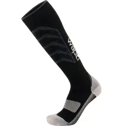 WAPITI Herren Socken Wapiti CW08, Größe 45-47 in Schwarz Schwarz
