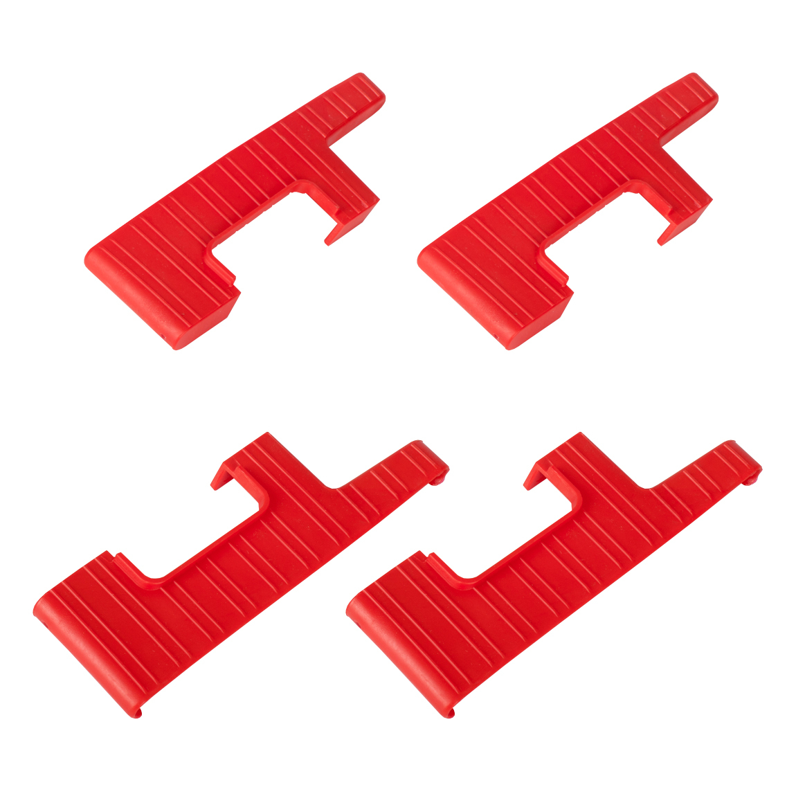 Hailo Stufenabschlüsse rechts & links 4 Stück für ChampionsLine XXR 225 / L90 225 mit 13 Stufentiefe 130mm