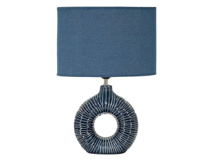TISCHLEUCHTE Seta Blau B: 28,5 cm