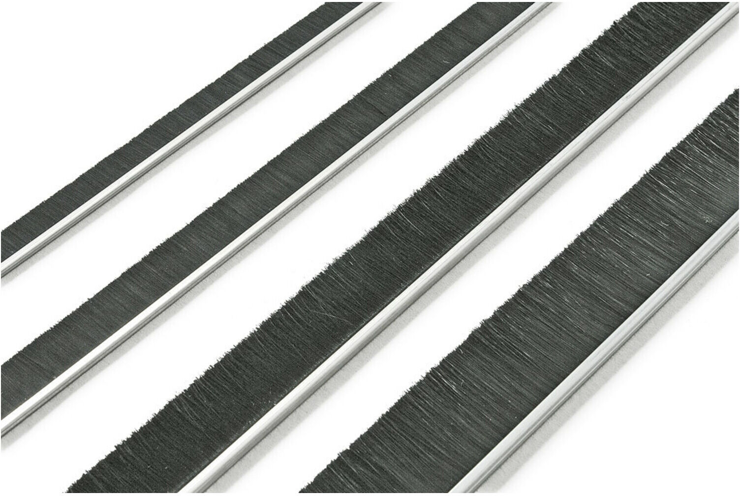 ELLEN Türbodendichtung IBS 50-70 Einn Hart PP schwarz, L 1000, BH 30/29 ; Elton (7201021)
