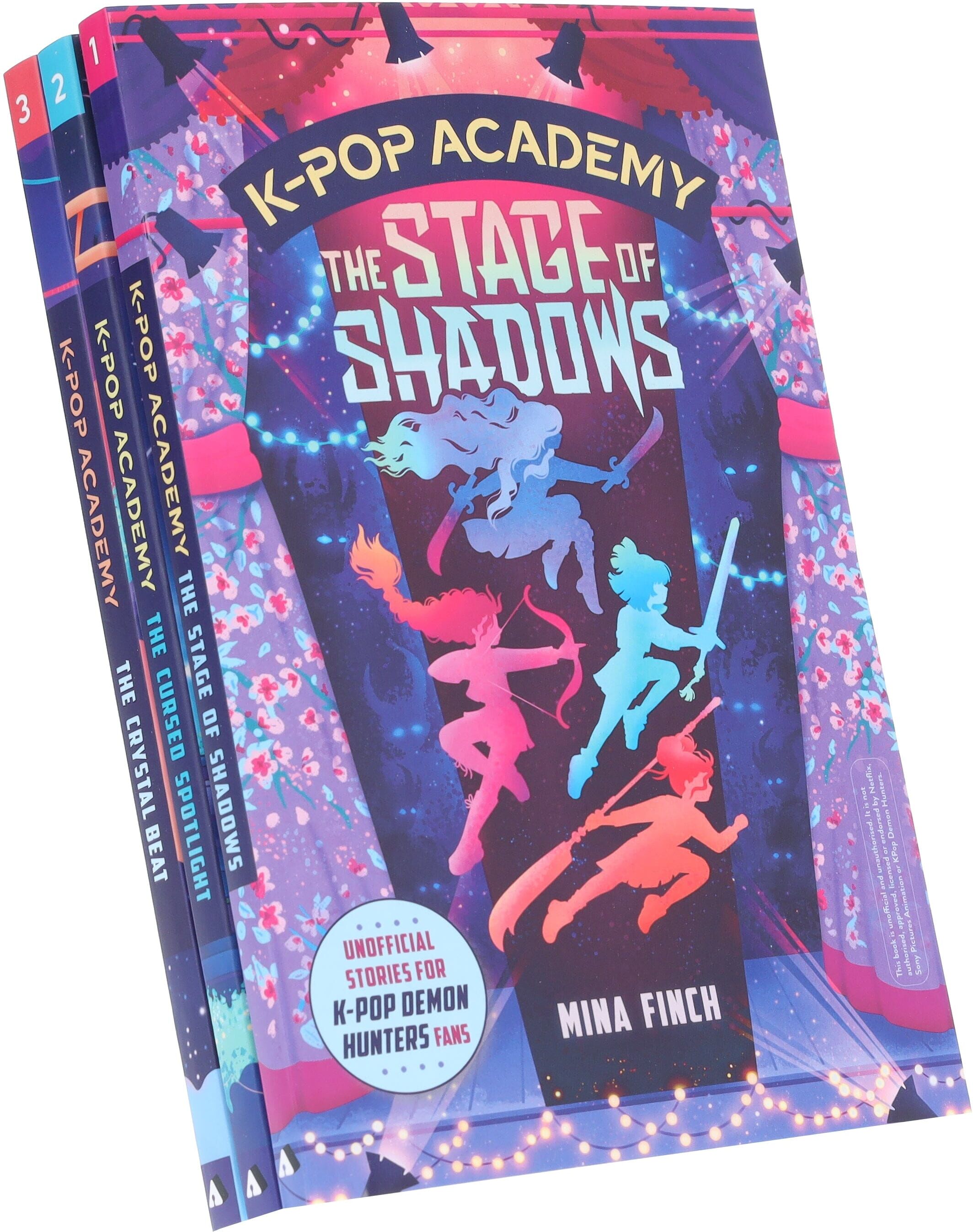 K-Pop Academy Series by Mina Finch 3 Books Collection Set - Ages 8+ - Paperback Simon & Schuster