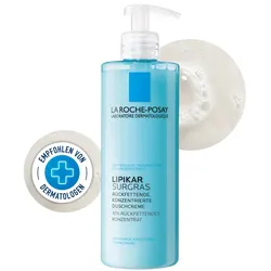 La Roche Posay Lipikar Surgras: Rückfettendes Duschgel für trockene, empfindliche Haut 400 ml