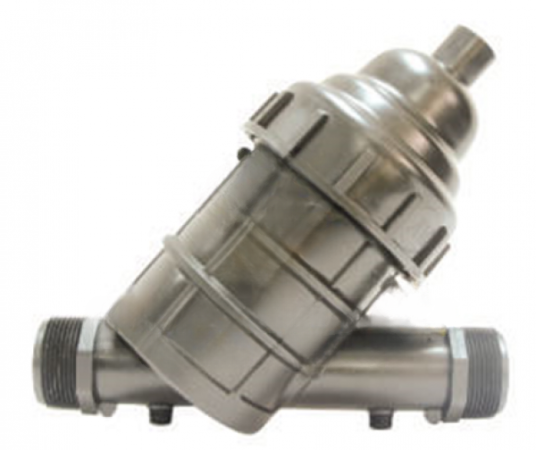 Scheibenfiler 2" 130 mesh, maximal 20 m³/h Filter mit Scheiben 2" AG/AG Aussengewinde 5.10
