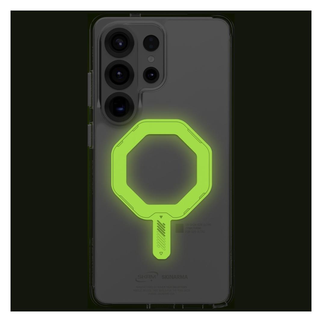 Skinarma Case Saido Mag-Charge for Samsung Galaxy S26 Ultra niteglow (Samsung Galaxy S26 Ultra) (Skin000394)