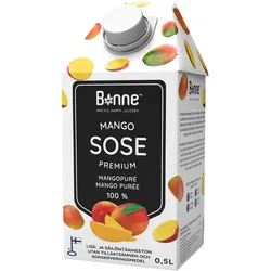 Obstpüree 100 % Mango 0,5 l