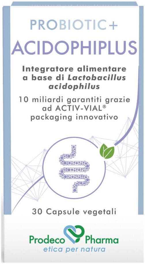 PRODECO PHARMA Srl Prodeco Pharma, Probiotic+ Acidophiplus, 30 Capsule