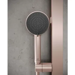 Ideal Standard Alu+ Handbrause BD580RO Rose, Ø 10 cm, 2 Strahlarten