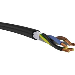 Nexans TITANEX® H07RN-F5G6mm2 - Gummischlauchleitung, schwarz, Meterware