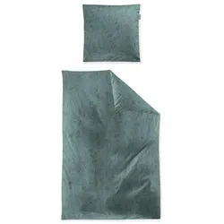 Irisette Satin-Bettwäsche Rio 135 x 200 cm Satin Grün