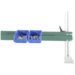 Manuflex ZB8252.0001 Boxenträgerschiene für CANTOLAB und ALU in Graugrün HF 0001, BxTxH = 1496 x 2 x 100 mm