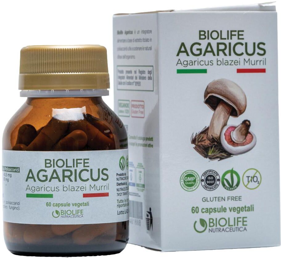 NUTRACEUTICA BIOLIFE Srl BIOLIFE AGARICUS 60CPS
