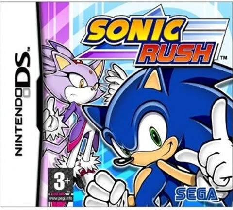 Sonic Rush - Nintendo(Without Case), Used - Good