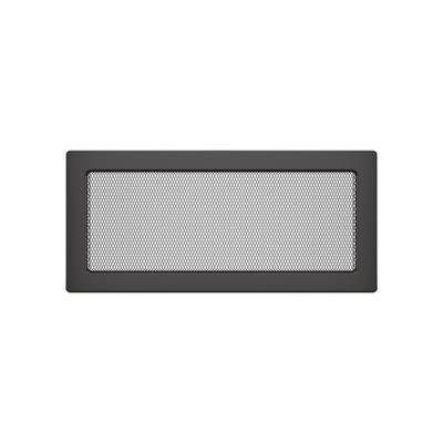 OutInFire Schwarzes Kaminlüftungsgitter- Classic 17x37