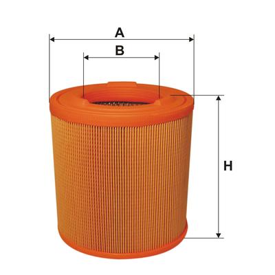 FILTRON Luftfilter AM 475/2 Filtereinsatz 184mm für NISSAN RENAULT TRUCKS