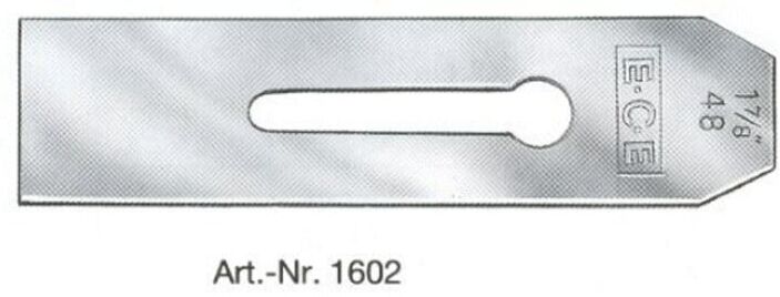 E.C.E. Loch-/Schlichthobeleisen 48 mm ; E. C. Emmerich (1602.48)