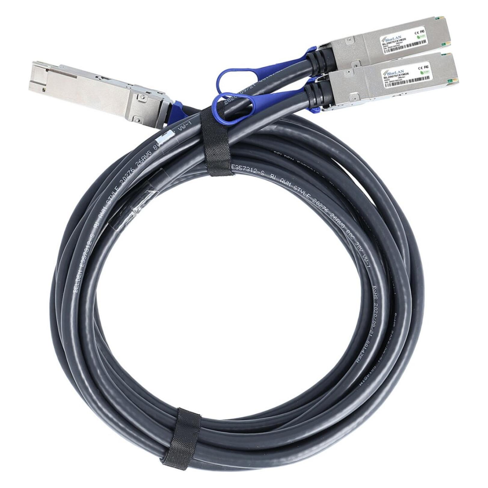 BlueLAN Juniper 720-128729 kompatibles Breakout DAC QSFP-DD/2xQSFP56 BL290701X2M26 (720-128729-BL)