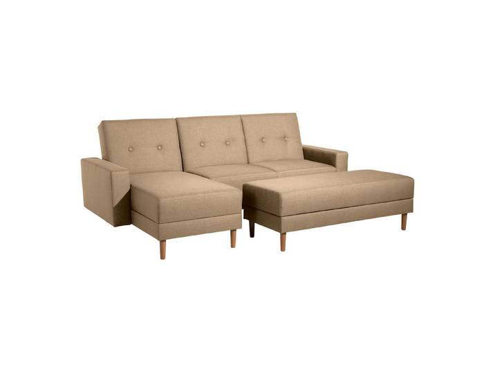 Max Winzer® Ecksofa Just Cool, Funktionssofa mit Hocker