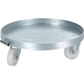 Rollpalette für Spezialbehälter, rund