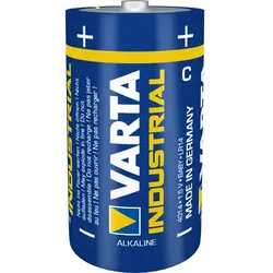 Batterie VARTA Industrial C Baby Alkaline MN1400/LR14 1 Stück Batterie Va4014 lose C Baby LR14