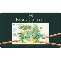 Faber-Castell Farbstift Pitt Pastel, 60 Stück