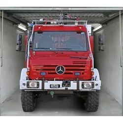 Scheurich Garagentorplane Unimog, für Schwing- und Sektionaltore