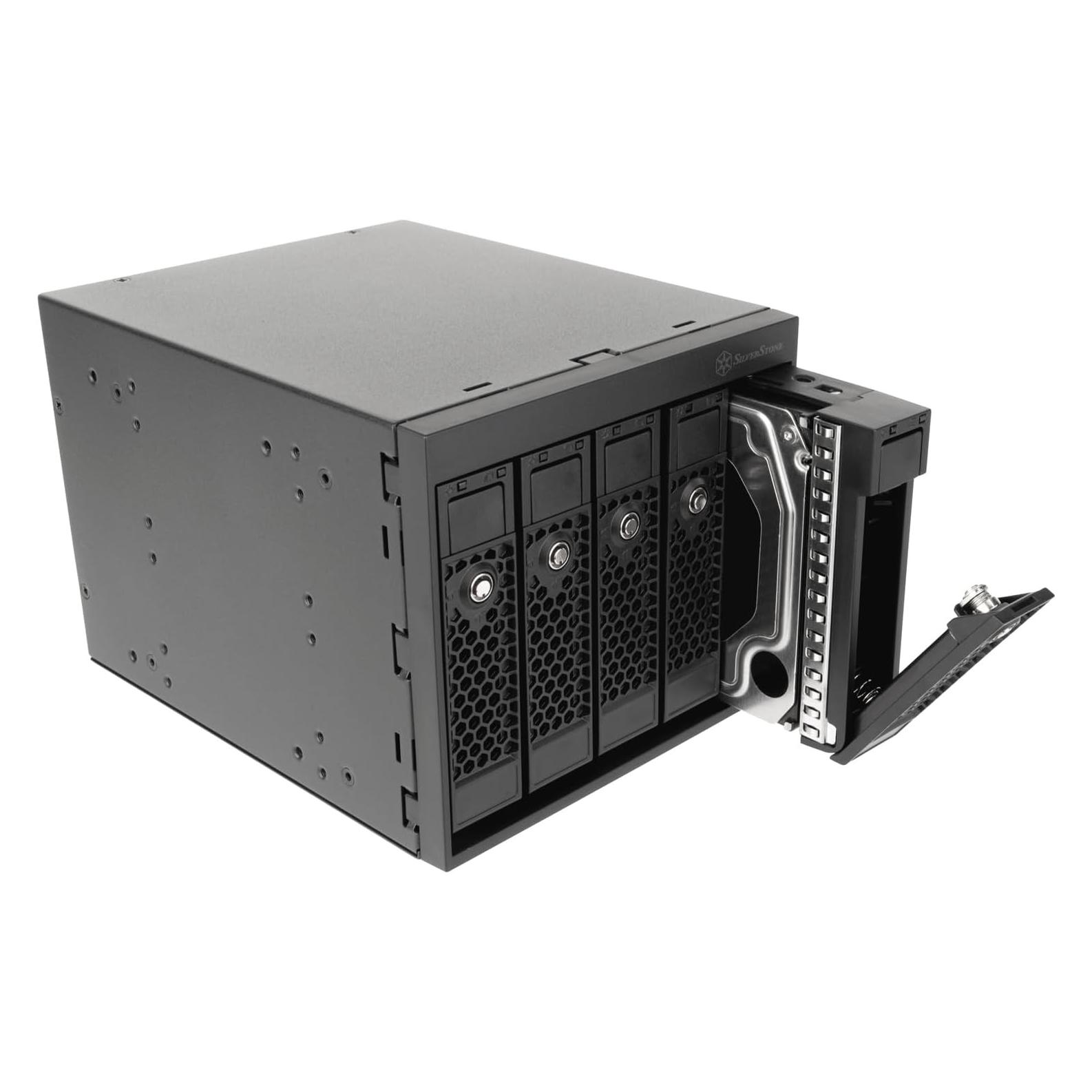 Silverstone SST-FS305B-E - Three 5.25" device bay to five 3.5" SAS-12G / SATA 6Gbit/s hot-swap adapt (SST-FS305B-E)