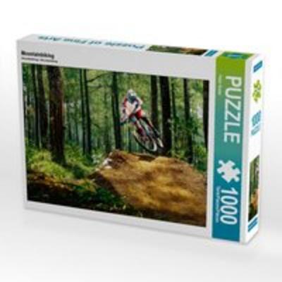 CALVENDO Puzzle Mountainbiking | 1000 Teile Lege-Größe 64x48cm Foto-Puzzle für glückliche Stunden