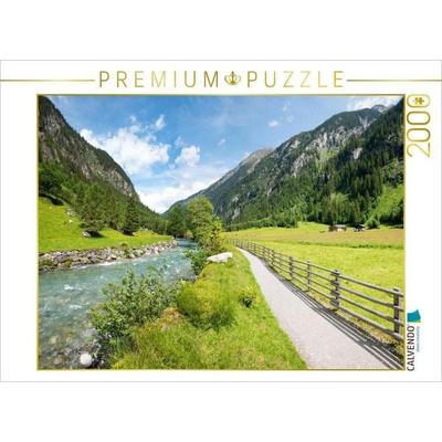 CALVENDO Puzzle Gemütliche Wanderung im Stilluptal - Naturgenuss nahe Mayrhofen | 2000 Teile Lege-Größe 90x67cm Foto-Puzzle für glückliche Stunden