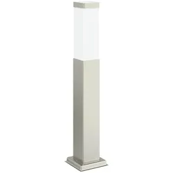 vidaXL Pollerleuchte 50 cm Edelstahl IP44