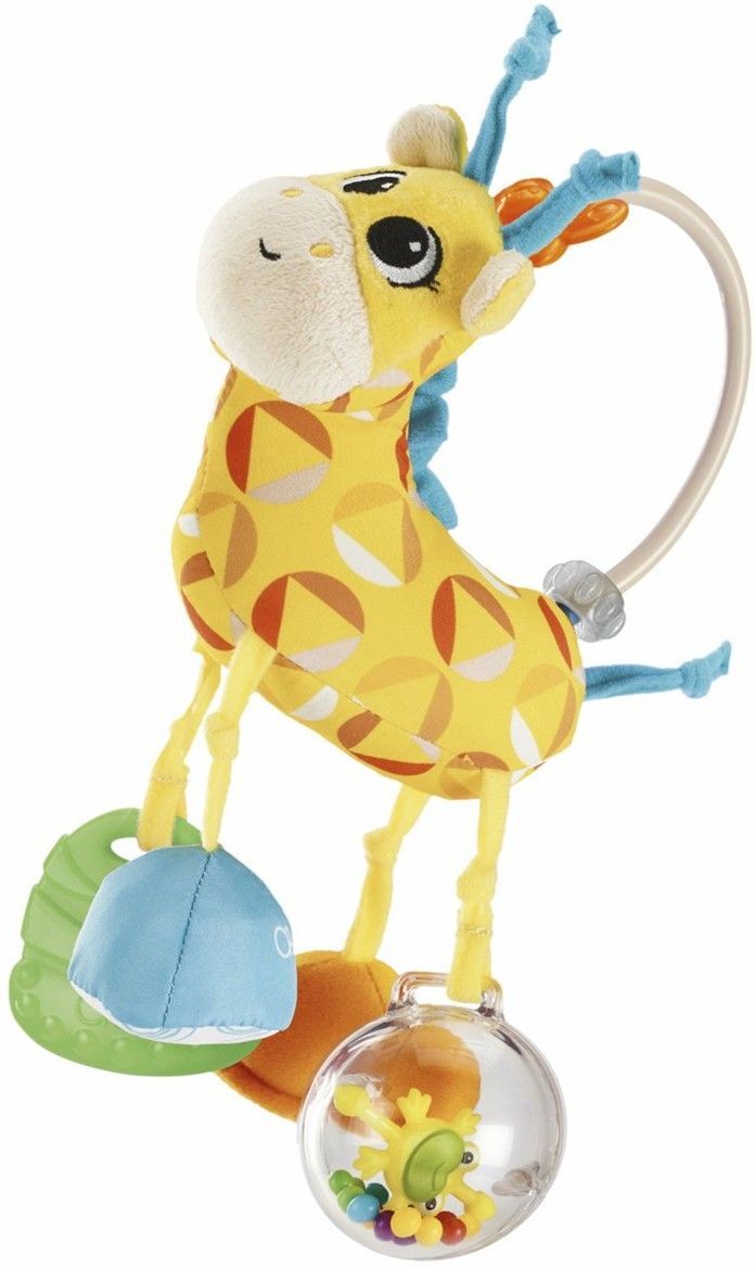 Chicco Baby Sense & Focus: Mrs. Giragge Rattle (Y02-11569-00)