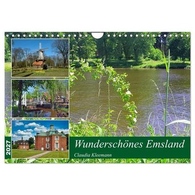 Wunderschönes Emsland (Wandkalender 2027 DIN A4 quer), CALVENDO Monatskalender