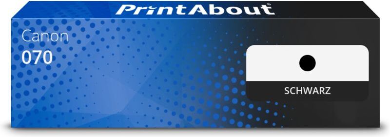 PrintAbout Toner kompatibel mit Canon 070 - Schwarz