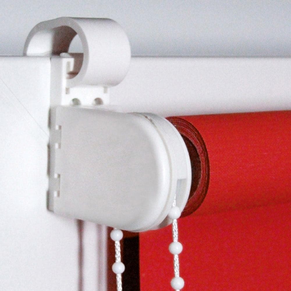 Klemmhalter für Sichtschutz GOOD LIFE "Flexi", weiss (weiß), B:7cm H:2cm, Kunststoff, Sichtschutzbefestigungen, Klemmhalter für Sichtschutz, 0 weiß B/H: 7cm x 2cm