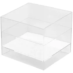MONOUSO - Mehrweg Schüssel aus PS "Cube" Transparent 60ml 4,7x4,7cm (240 Stück)