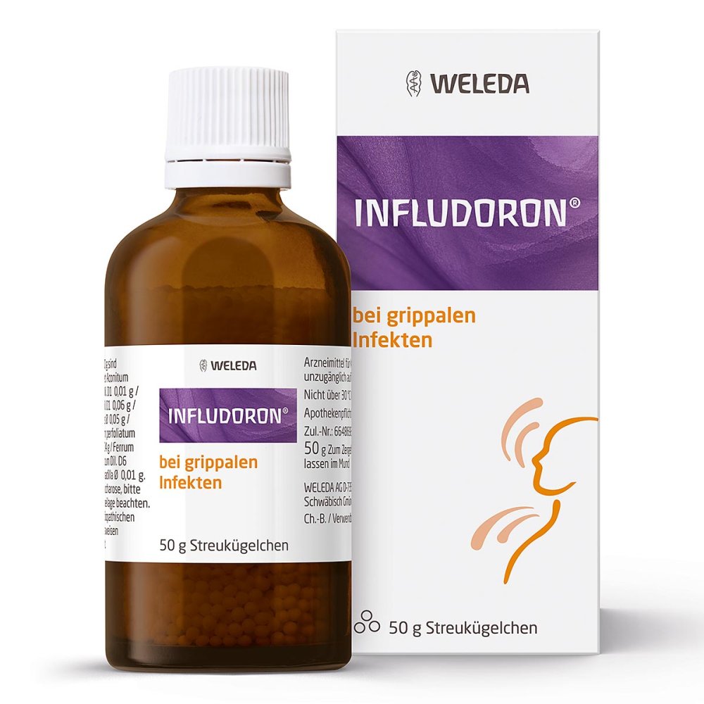 WELEDA AG Infludoron Streukügelchen bei Erkältung und grippalen Infekten 09647430
