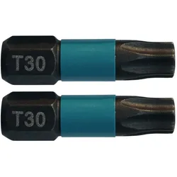 Makita Bit T30 25 mm Schrauben Befestigen 2 Stück Impact Black B-63694