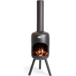 Bonfeu, Gartencheminée, BonSelo Gartenkamin Schwarz