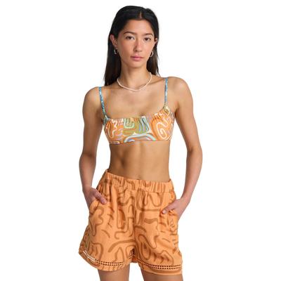 Shorts BILLABONG "Summers End", Damen, Gr. S, Normalgrößen, orange (tangerine), Obermaterial: 100% Baumwolle., Hosen Shorts