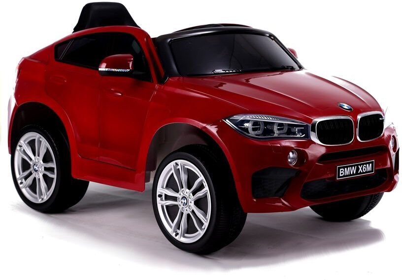 Coche eléctrico BMW X6 (lacado rojo)