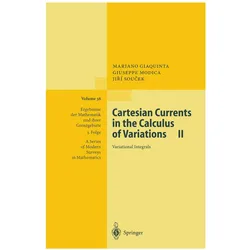 Cartesian Currents in the Calculus of Variations II, Fachbücher von Mariano Giaquinta, Giuseppe Modica, Jiří Souček